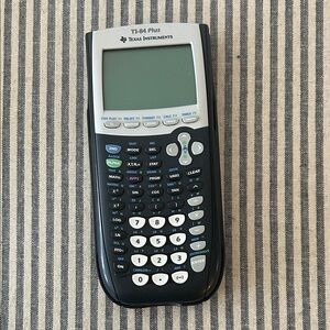 Black TI-84 Plus Graphing Calculator